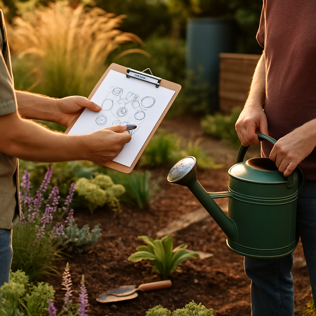 Pflanzenwahl und Pflege im Garten mit 123Concours